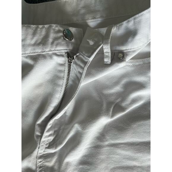 Michael Kors Men’s White Straight Leg Jean Pants 36X27 - Picture 10 of 15